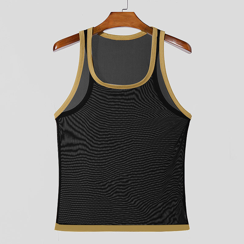 Unisex Sportliches Tanktop mit atmungsaktivem Material und Racerback-Design R&B