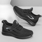 Damen Lauf-Sneaker mit atmungsaktiver Strick-Oberfläche und rutschfester Sohle R&B