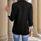Damen Blazer mit Streifenmuster R&B