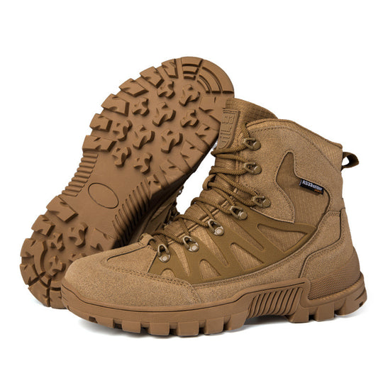 Damen taktische Outdoor-Stiefel mit rutschfester Sohle und atmungsaktivem Obermaterial R&B