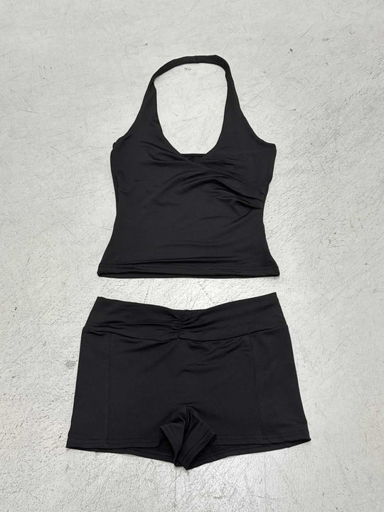Damen sportliches Bikini-Set mit stylischem Schnitt und verstellbaren Trägern R&B