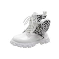 Damen modische und funktionale Stiefeletten mit seitlicher Tasche R&B
