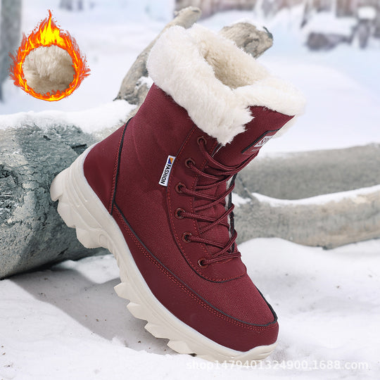 Damen Thermo-Winterstiefel mit isolierendem Futter und rutschfester Sohle R&B