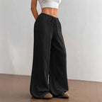 Damen Lockere Palazzo-Hose