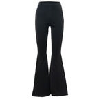Damen Flared Leggings mit hohem Bund und komfortablem Stretch-Stoff R&B