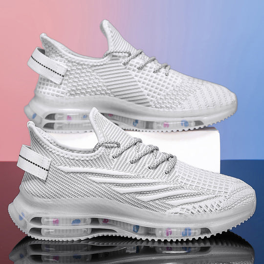 Damen Sportliche Laufschuhe mit atmungsaktiver Netzstruktur und dämpfender Sohle R&B