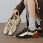 Damen Sportliche Sneaker mit hochwertigem Wildleder-Obermaterial
