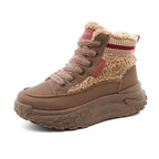 Damen Hochwertige Winter-Sneaker mit weichem Fleece-Innenfutter R&B