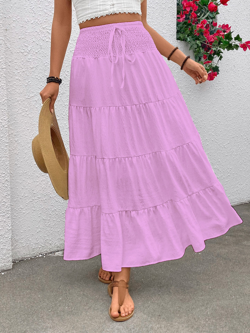 Damen Maxi Rock R&B
