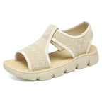 Damen Komfortable Sandalen mit rutschfester Sohle und elastischem Obermaterial