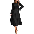 Maxikleid mit Rüschen elegant