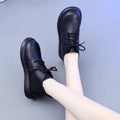 Damen Bequeme Lederboots mit klassischem Design und robuster Sohle