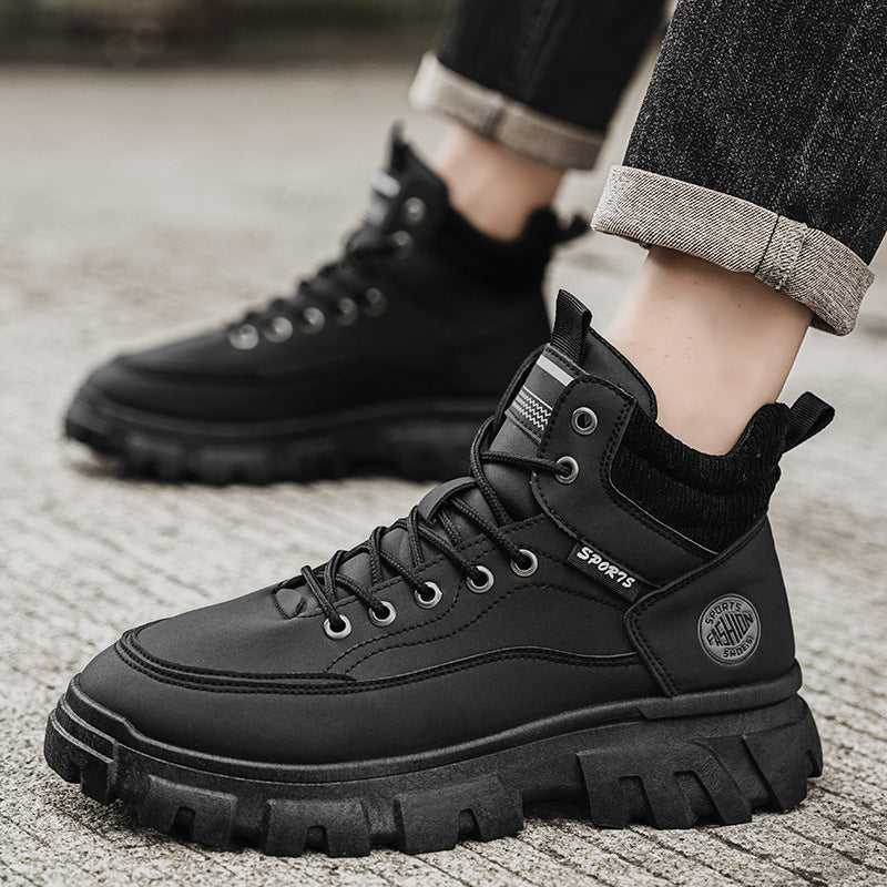 Damen Sportliche High-Top Sneakers mit rutschfester Sohle und dämpfendem Profil