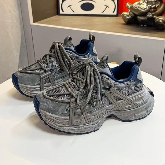 Damen Sportliche Sneakers mit futuristischem Design und stabiler Sohle R&B