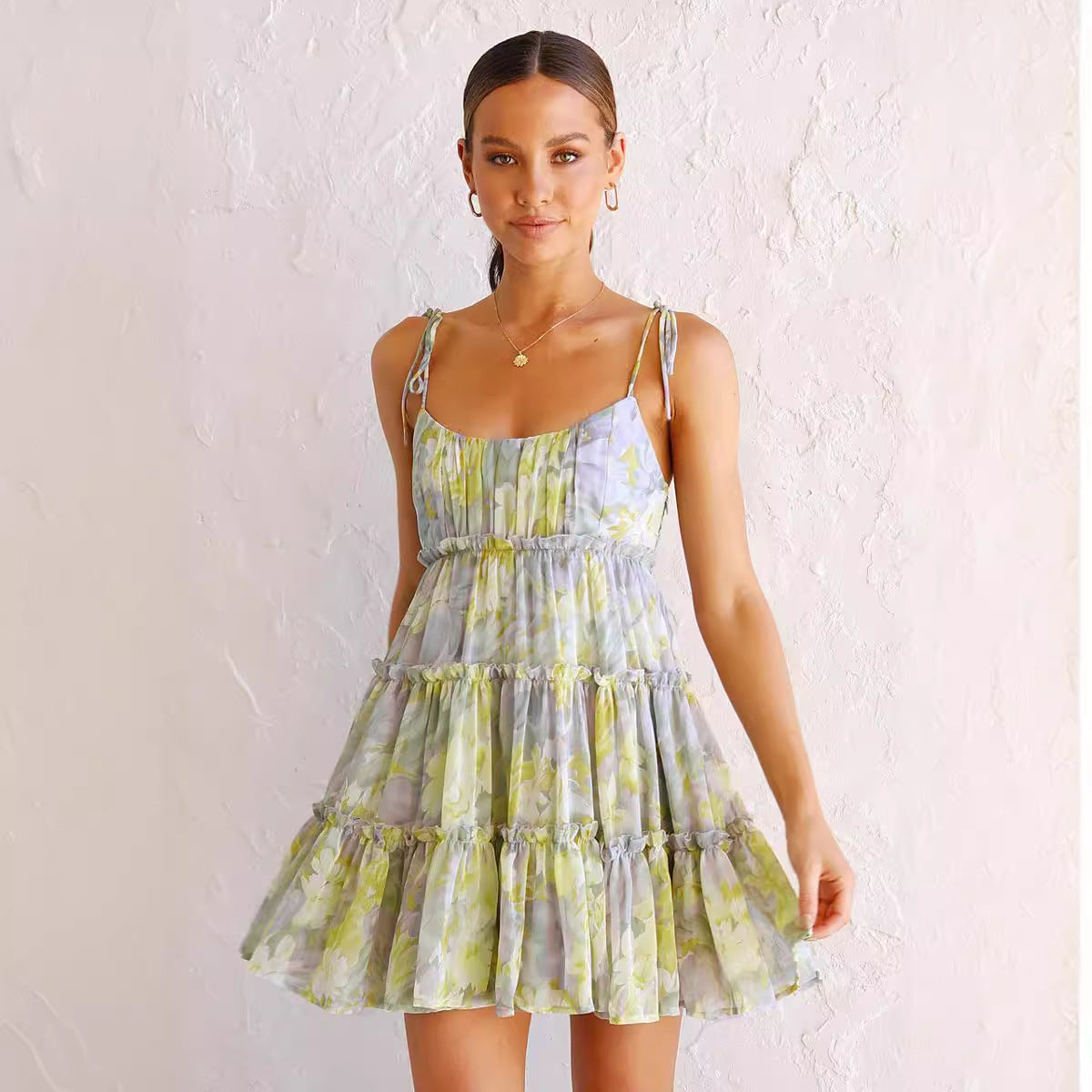 Damen lässiges Sommerkleid R&B
