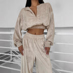 Damen Casual Oversized Set R&B