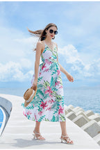 Damen Maxikleid mit elegantem floralem Schnitt R&B