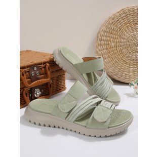 Damen Komfortable Riemchensandalen mit ergonomischem Fußbett und rutschfester Sohle R&B
