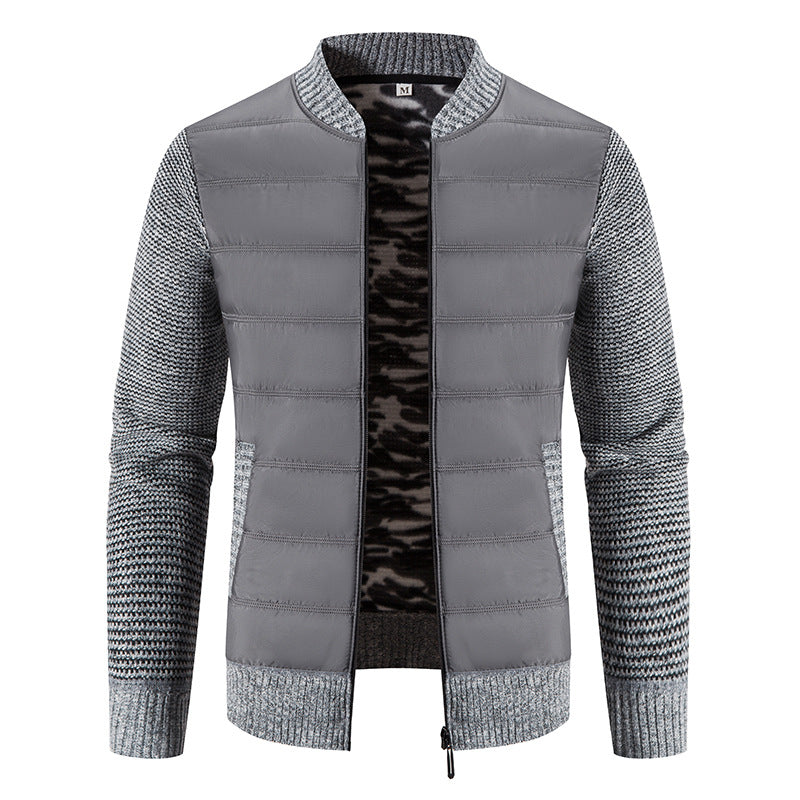 Herren lässige Übergangsjacke mit modernem Design und funktionalen Details R&B