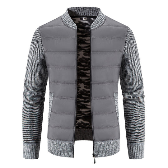 Herren lässige Übergangsjacke mit modernem Design und funktionalen Details R&B
