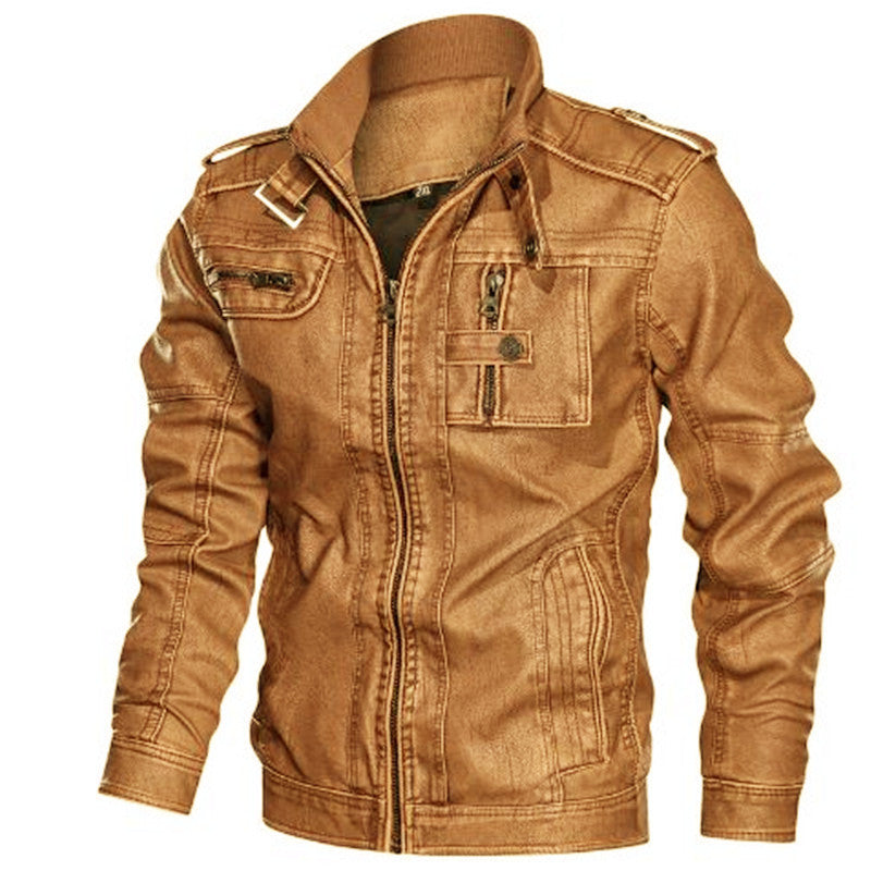 R&B | Elegante Vegan-Lederjacke für Herren