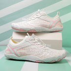 Damen Wassersportschuhe mit rutschfester Sohle und atmungsaktivem Obermaterial