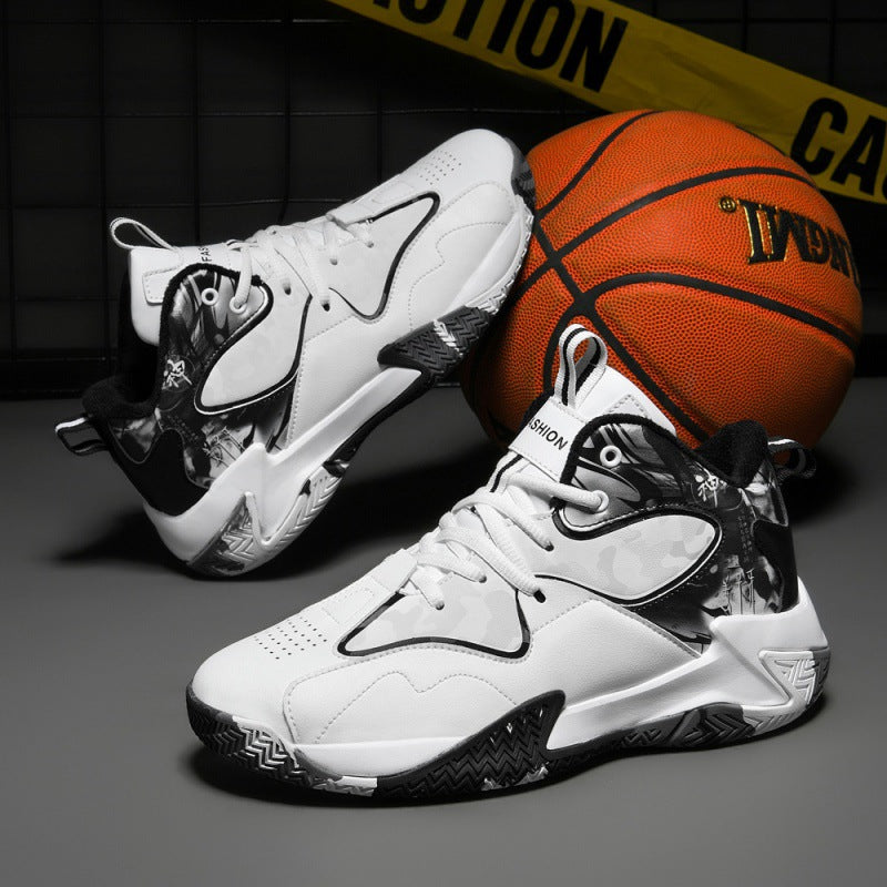 Damen Basketball Schuhe mit hohem Knöchelschutz und atmungsaktiver Netzstruktur R&B