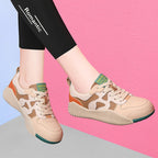 Damen Modische Sneaker mit atmungsaktiver Obermaterialstruktur und rutschfester Sohle R&B
