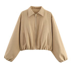 Damen cropped Übergangsjacke R&B