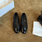 Damen Ballerinas mit elegantem Riemchen und glänzender Oberfläche R&B