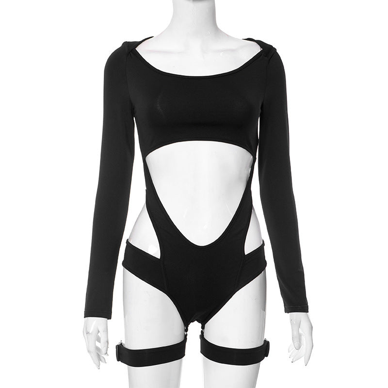 Damen Sportlicher Ganzkörperanzug R&B