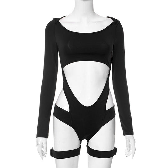 Damen Sportlicher Ganzkörperanzug R&B