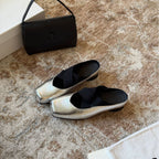 Damen Elegante Ballerinas mit auffälligem Glanz und passgenauem Schnitt R&B