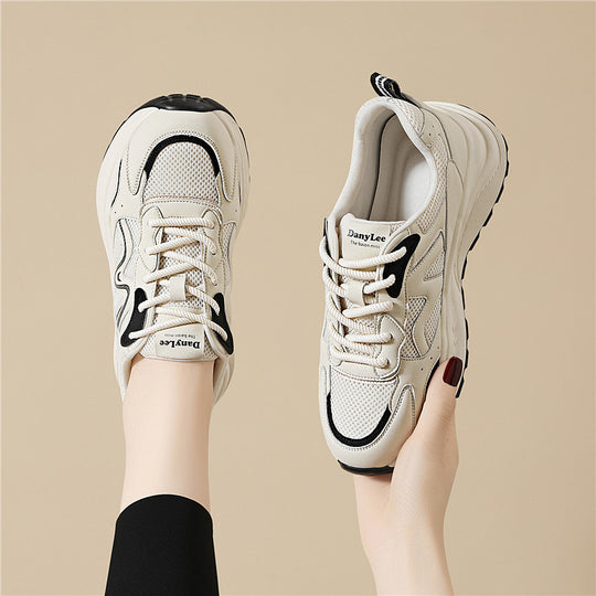 Damen Sportliche Lifestyle-Sneaker mit atmungsaktivem Mesh und dämpfender Sohle R&B