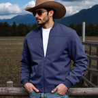 Herren Flugjacke aus hochwertigem Wildleder R&B