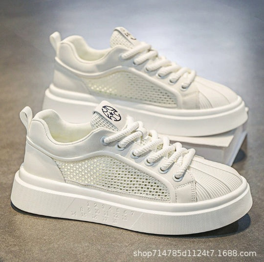 Damen Sportliche Sneaker mit atmungsaktiver Oberfläche und rutschfester Sohle R&B