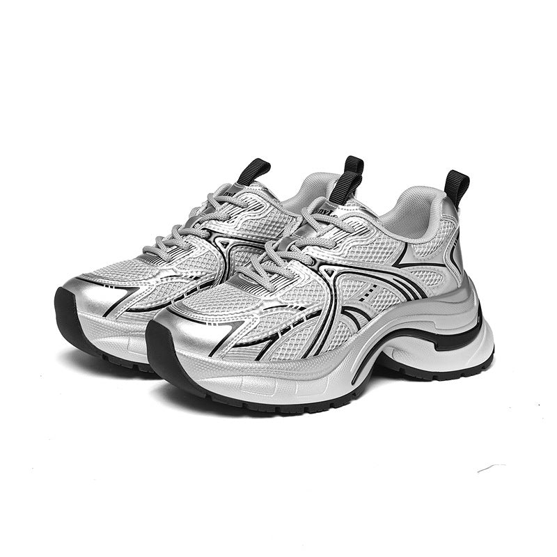 Damen Sportliche Sneakers mit atmungsaktivem Obermaterial und stützender Sohle R&B