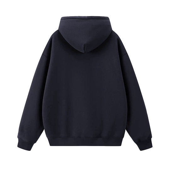 Damen Kapuzenpullover mit praktischen Druckknöpfen und Kängurutasche R&B