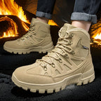 Herren robuste Outdoor-Stiefel mit isolierender Sohle und strapazierfähigem Obermaterial R&B