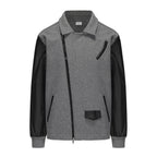 Herren modische Fleece-Kombijacke mit akzenten R&B