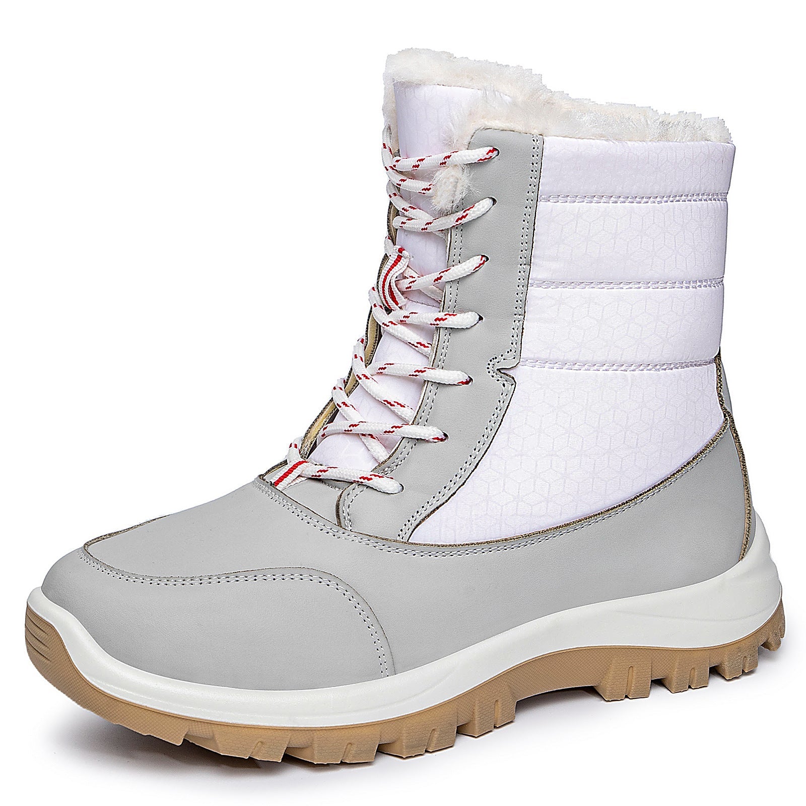 Damen Wärmende Winterstiefel mit rutschfester Sohle und weichem Innenfutter R&B