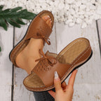Damen Clogs mit modischem Flecht-Design und komfortablem Fußbett R&B