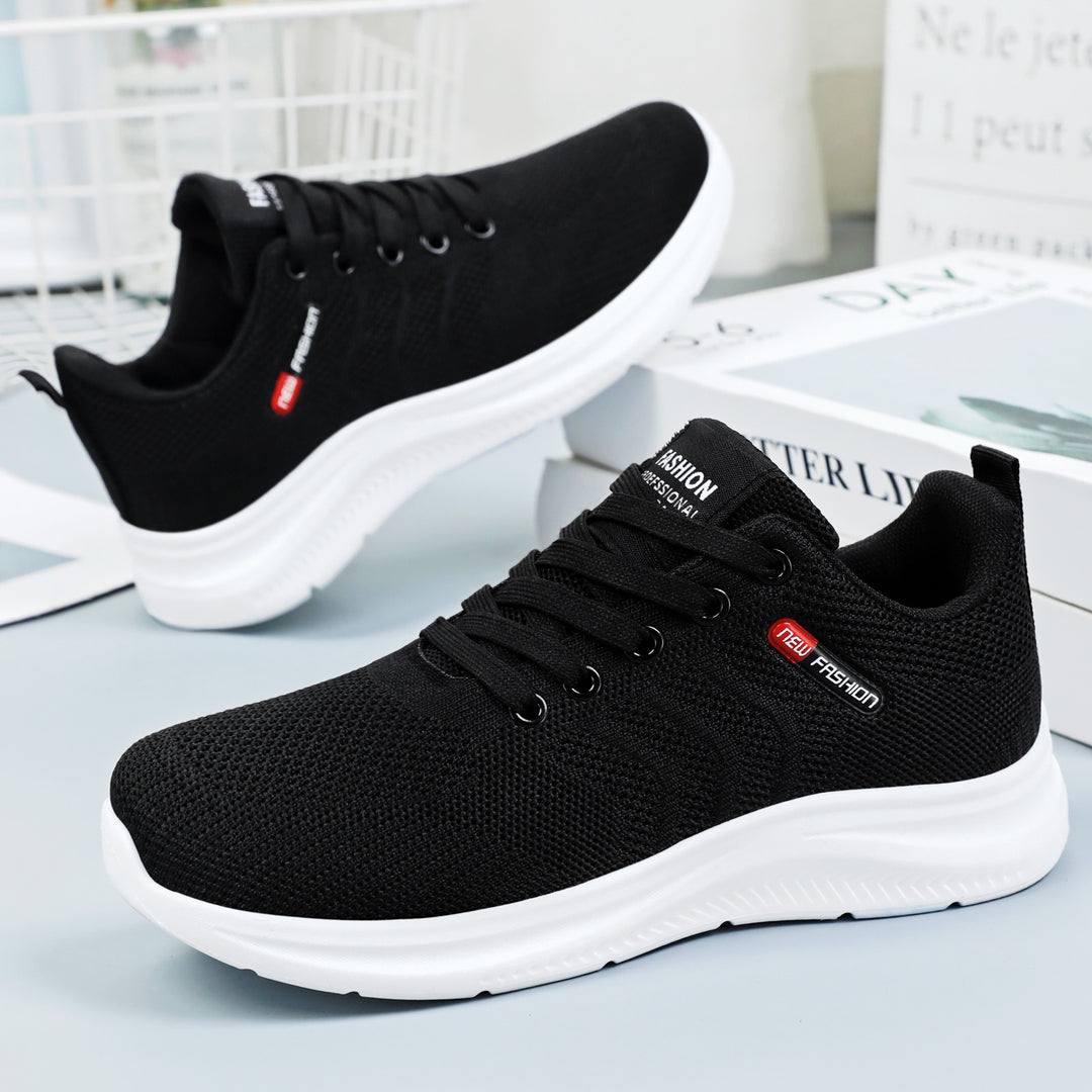 Damen Atmungsaktive und bequeme Sneaker mit elastischem Strickdesign R&B