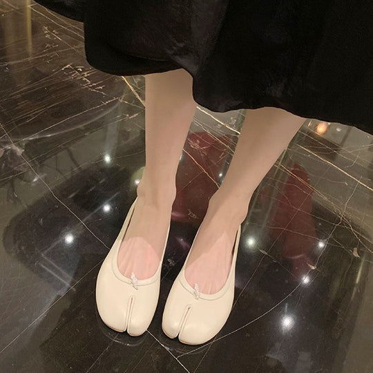 Damen Ballerinas mit dekorativer Schleifenapplikation R&B