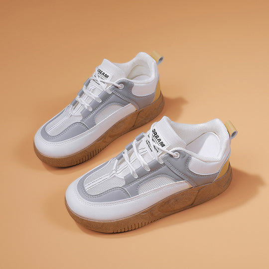 Damen Sportliche Sneakers mit ergonomischer Fußbettgestaltung und vibrierender Laufsohle R&B