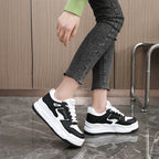 Damen modische Chunky Sneakers mit dämpfender Sohle R&B