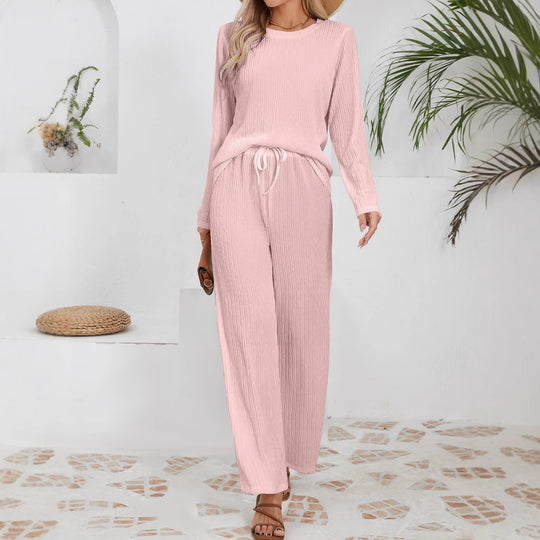 Damen Elegantes und bequemes Set aus gefeuchtetem Material R&B