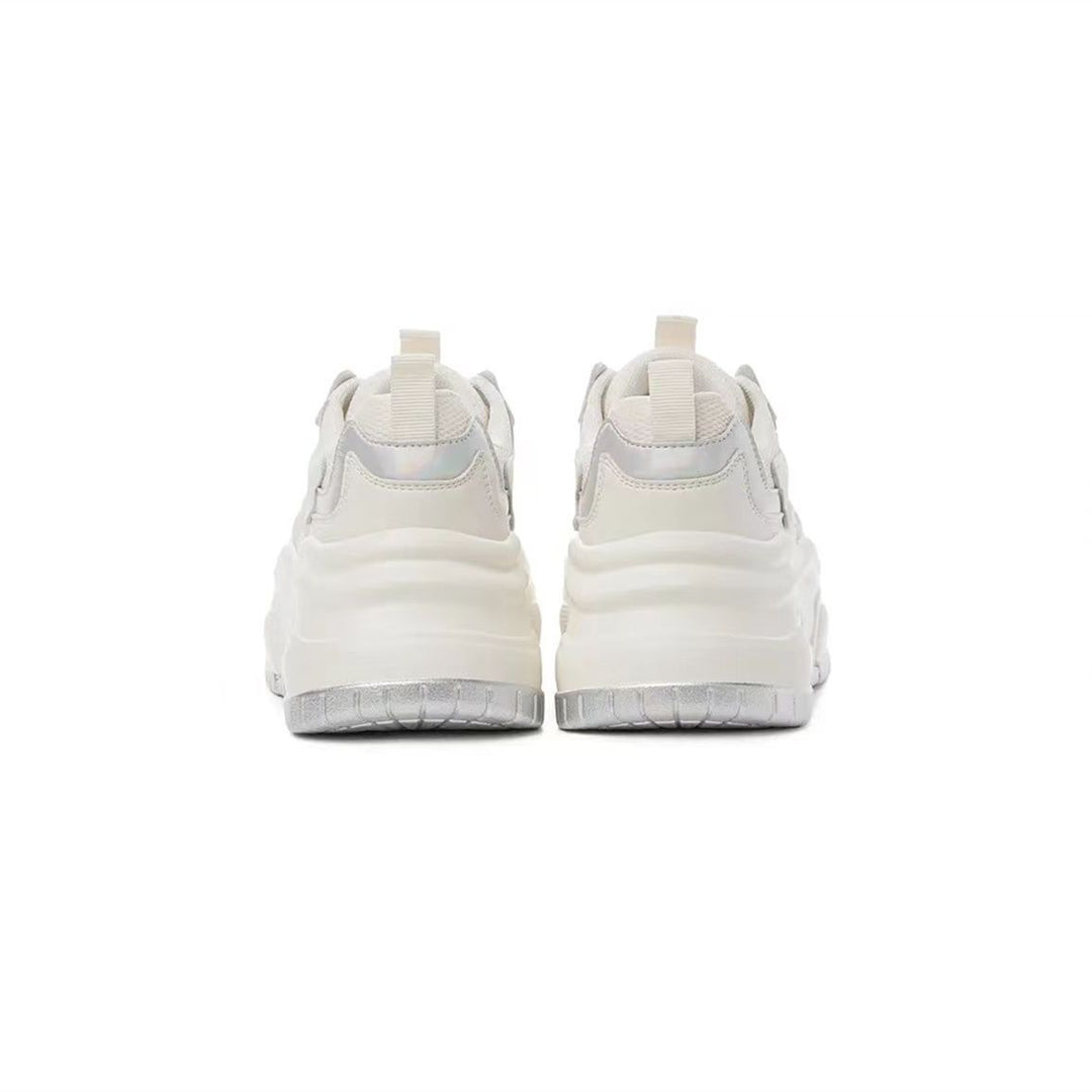 Damen komfortable Chunky-Sneaker mit atmungsaktiver Netz-Oberfläche R&B
