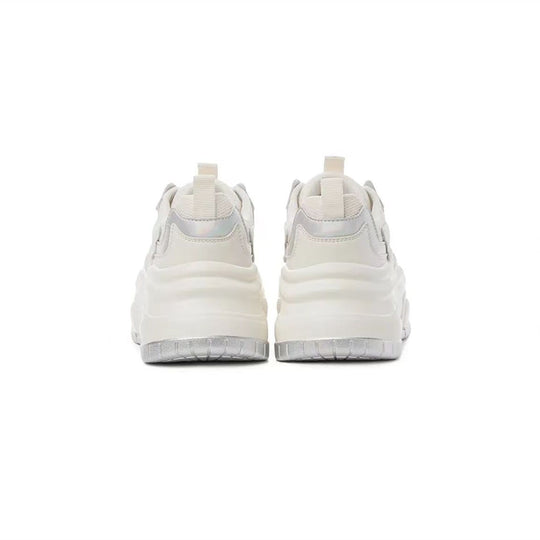 Damen komfortable Chunky-Sneaker mit atmungsaktiver Netz-Oberfläche R&B