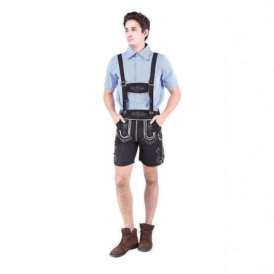 Herren Trachtenkurzanzug mit aufwendiger Stickerei R&B